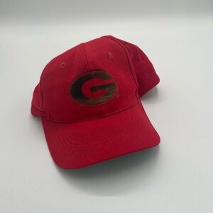 Georgie bulldogs Red hat with Logo